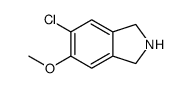 5-Chloro-6-methoxyisoindoline Structure