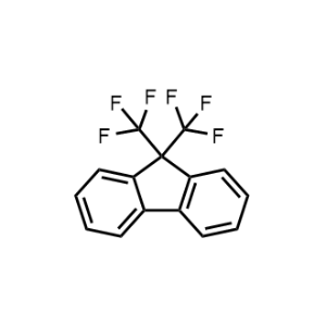 9,9-Bis(trifluoromethyl)-9H-fluorene Structure