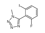 5-(2-fluoro-6-iodophenyl)-1-methyltetrazole Structure