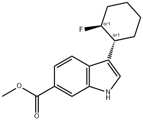 Methyl 3-(trans-2-fluorocyclohexyl)-1H-indole-6-carboxylate picture