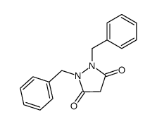 1,2-二苄基吡唑烷-3,5-二酮结构式