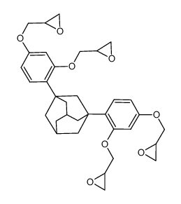 1,3-bis(2,4-diglycidyloxyphenyl)adamantane picture