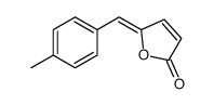 5-[(4-methylphenyl)methylidene]furan-2-one结构式