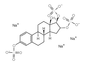 ESTRIOL TRISULFATE TRISODIUM SALT structure