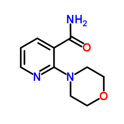 2-(4-Morpholinyl)nicotinamide结构式