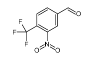 3-硝基-4-(三氟甲基)苯甲醛结构式