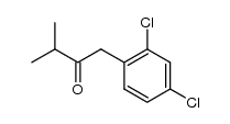 2,4-dichlorobenzyl isopropyl ketone Structure