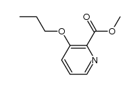 methyl 3-propyloxypicolinate结构式