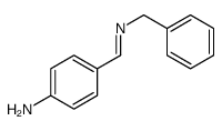 4-(benzyliminomethyl)aniline结构式