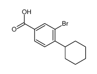 3-Bromo-4-cyclohexylbenzoic acid picture