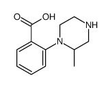 2-(2-methylpiperazin-1-yl)benzoic acid Structure