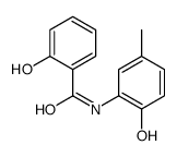 2-hydroxy-N-(2-hydroxy-5-methylphenyl)benzamide Structure