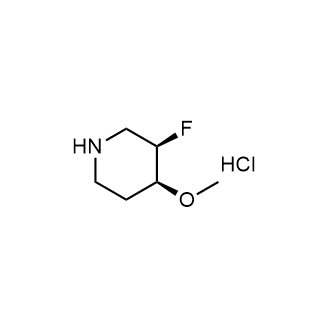 rel-(3R,4S)-3-氟-4-甲氧基哌啶盐酸盐图片