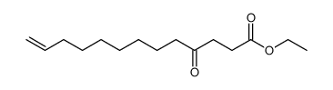 ethyl 4-oxotridec-12-enoate Structure