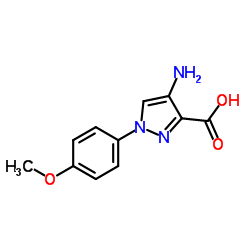 4-氨基-1-(4-甲氧基苯基)-1H-吡唑-3-羧酸图片