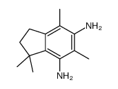 1,1,4,6-Tetramethyl-5,7-diaminoindan structure