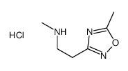 N-甲基-2-(5-甲基-1,2,4-恶二唑-3-基)乙胺盐酸盐图片