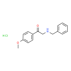 2-(Benzylamino)-1-(4-methoxyphenyl)ethanone hydrochloride picture