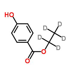 (2H5)Ethyl 4-hydroxybenzoate structure