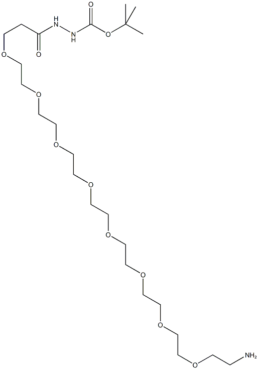 Amino-PEG8-hydrazide-Boc图片