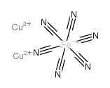 dicopper,iron(3+),heptacyanide Structure