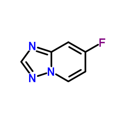 7-Fluoro[1,2,4]triazolo[1,5-a]pyridine结构式