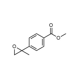 Methyl4-(2-methyloxiran-2-yl)benzoate structure