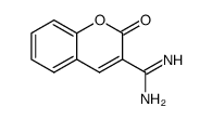 2H-1-Benzopyran-3-carboximidamide,2-oxo-(9CI) structure