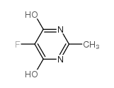 4(3H)-Pyrimidinone,5-fluoro-6-hydroxy-2-methyl- structure