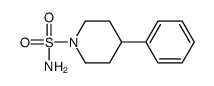 4-phenylpiperidine-1-sulfonamide Structure