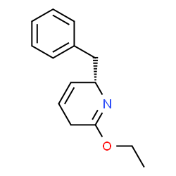 Pyridine, 6-ethoxy-2,5-dihydro-2-(phenylmethyl)-, (S)- (9CI) Structure