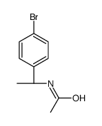 N-[(1R)-1-(4-bromophenyl)ethyl]acetamide Structure