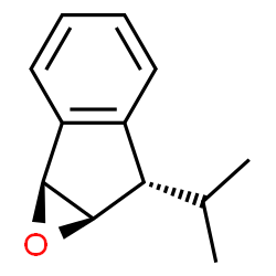 6H-Indeno[1,2-b]oxirene,1a,6a-dihydro-6-(1-methylethyl)-,[1aS-(1aalpha,6alpha,6aalpha)]-(9CI) picture