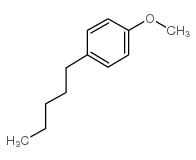 1-甲氧基-4-正戊苯结构式