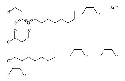 dibutyl[[3-[[dibutyl[[2-[(octyloxy)carbonyl]ethyl]thio]stannyl]thio]propionyl]oxy](octyloxy)stannane picture