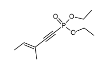 [(E)-3-Methyl-3-penten-1-ynyl]phosphonic acid diethyl ester picture