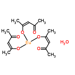 EUROPIUM(III) ACETYLACETONATE HYDRATE Structure