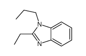 1H-Benzimidazole,2-ethyl-1-propyl-(9CI) structure