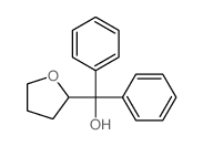 2-Furanmethanol,tetrahydro-a,a-diphenyl- Structure