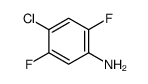 4-氯-2,5-二氟苯胺结构式