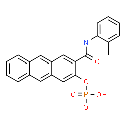 NAPHTHOL AS-GR PHOSPHATE Structure