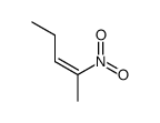 (Z)-2-Nitro-2-pentene Structure