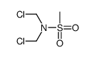 N,N-bis(chloromethyl)methanesulfonamide结构式