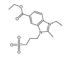 3-[6-(ETHOXYCARBONYL)-3-ETHYL-2-METHYL-3H-BENZIMIDAZOL-1-IUM-1-YL]PROPANE-1-SULFONATE picture