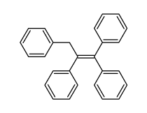 1,1,2,3-tetraphenyl-propene结构式