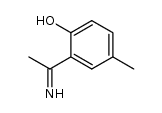 2'-hydroxy-5'-methylacetophenone imine结构式