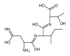 (2S,3R)-2-[[(2S,3S)-2-[[(2S)-2,4-diamino-4-oxobutanoyl]amino]-3-methylpentanoyl]amino]-3-hydroxybutanoic acid Structure