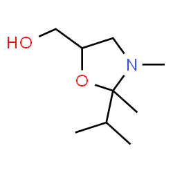 5-Oxazolidinemethanol,2,3-dimethyl-2-(1-methylethyl)-(9CI)结构式