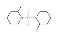 2-chloro-6H-pyridine; 2-chloro-3,4,5,6-tetrahydro-2H-pyridine; dichloroplatinum picture