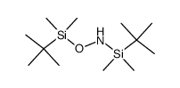 N,O-Bis(tert-butyldimethylsilyl)hydroxylamin Structure